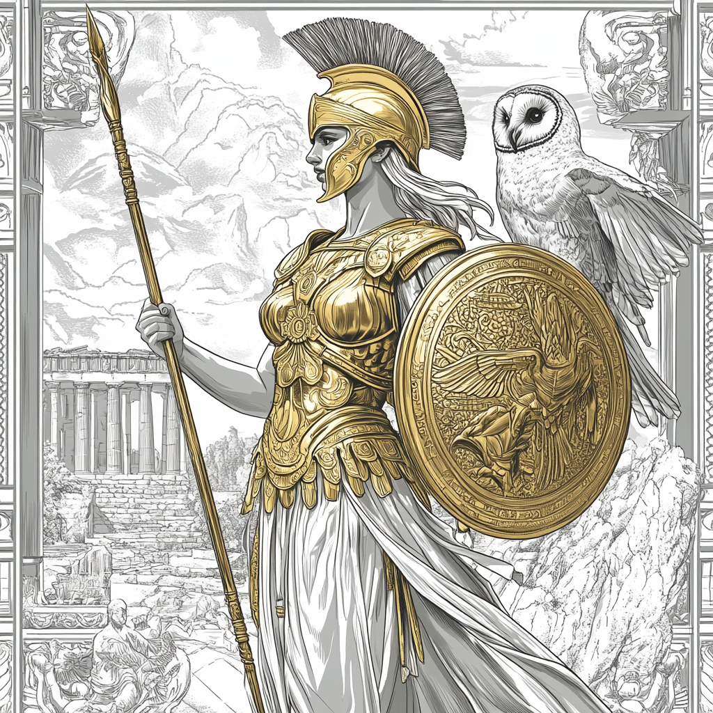 Portrait d'Athéna